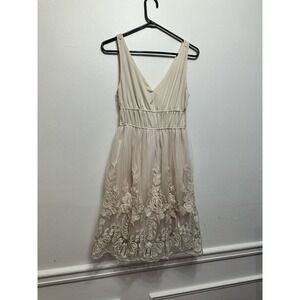 American Rag Pink Blush Tulle/lace Dress Women’s Size Medium